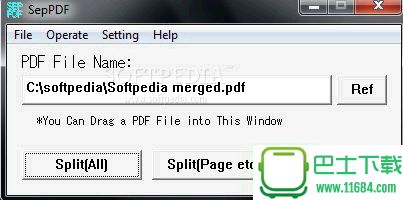 SepPDF(文件分割工具) v2.98官方版