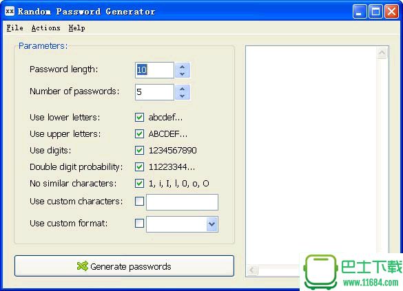 随机密码生成工具1.2.0.0