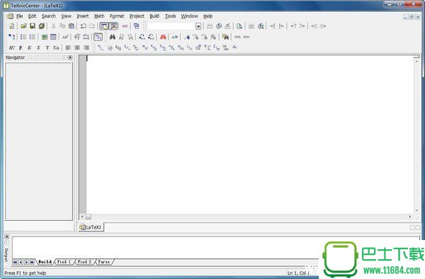 TeXnicCenter(LaTeX编辑工具)免费版 v2.02
