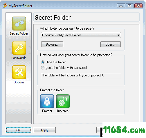 SecretFolder文件夹加密2.7.0.0