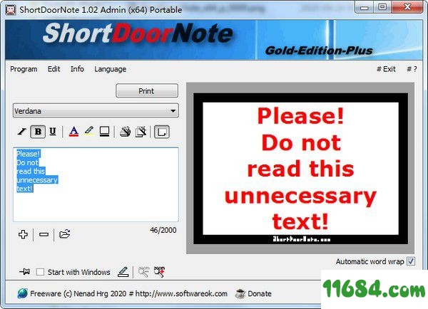 ShortDoorNote官方版 v1.04