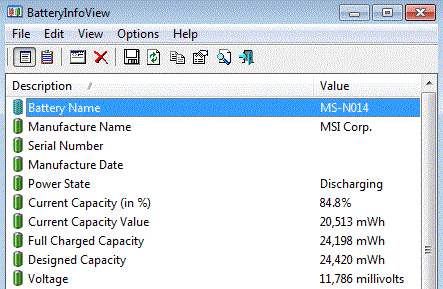 BatteryInfoView 1.20